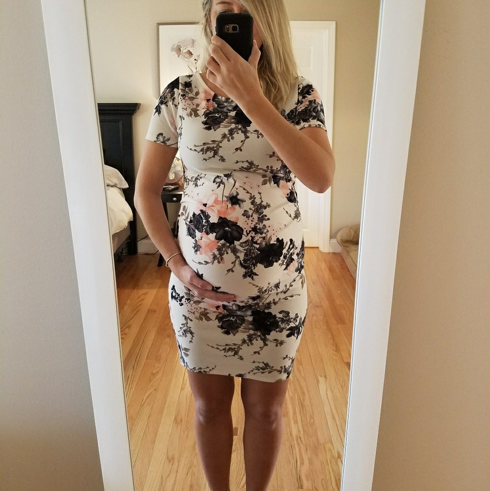 floral // pinkblush dress